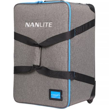 Nanlite FC-500B 2KIT - zestaw, 2 lampy FC-500B Bi-Color, z walizką i akcesoriami, 2700-6500K, CRI 96, 520W_Transport zestawu dzięki dołączonej walizce_3